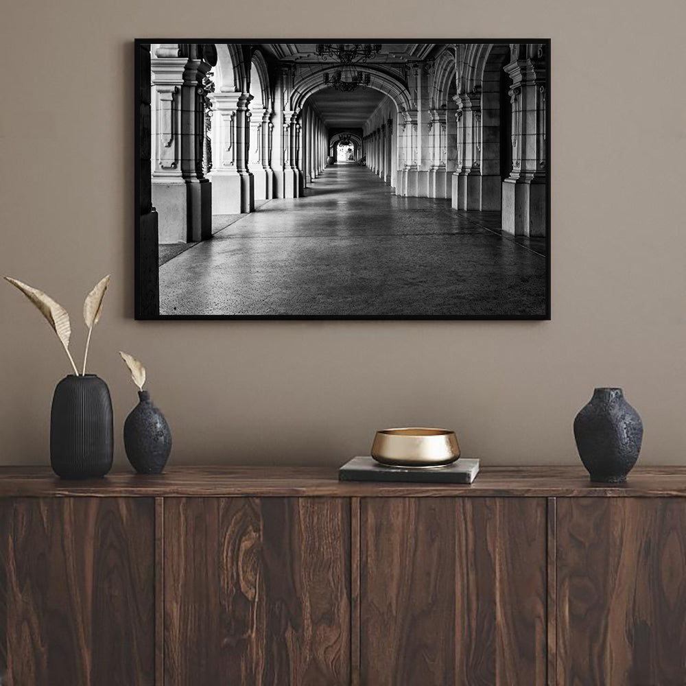 Timeless Corridor Canvas Wall Art