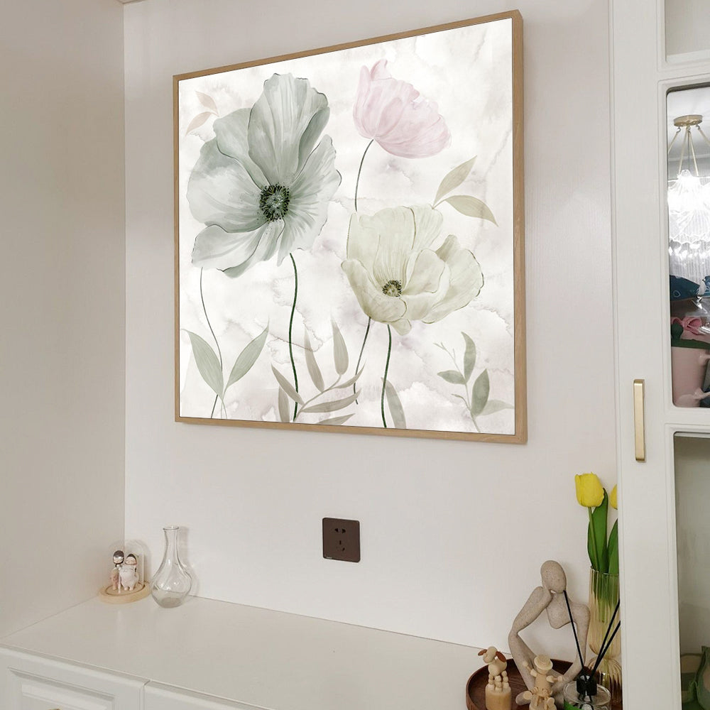 Soft Bloom Canvas Wall Art