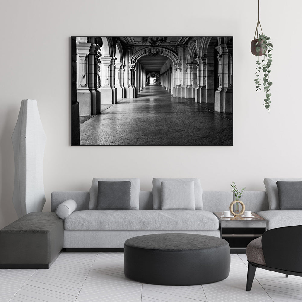 Timeless Corridor Canvas Wall Art