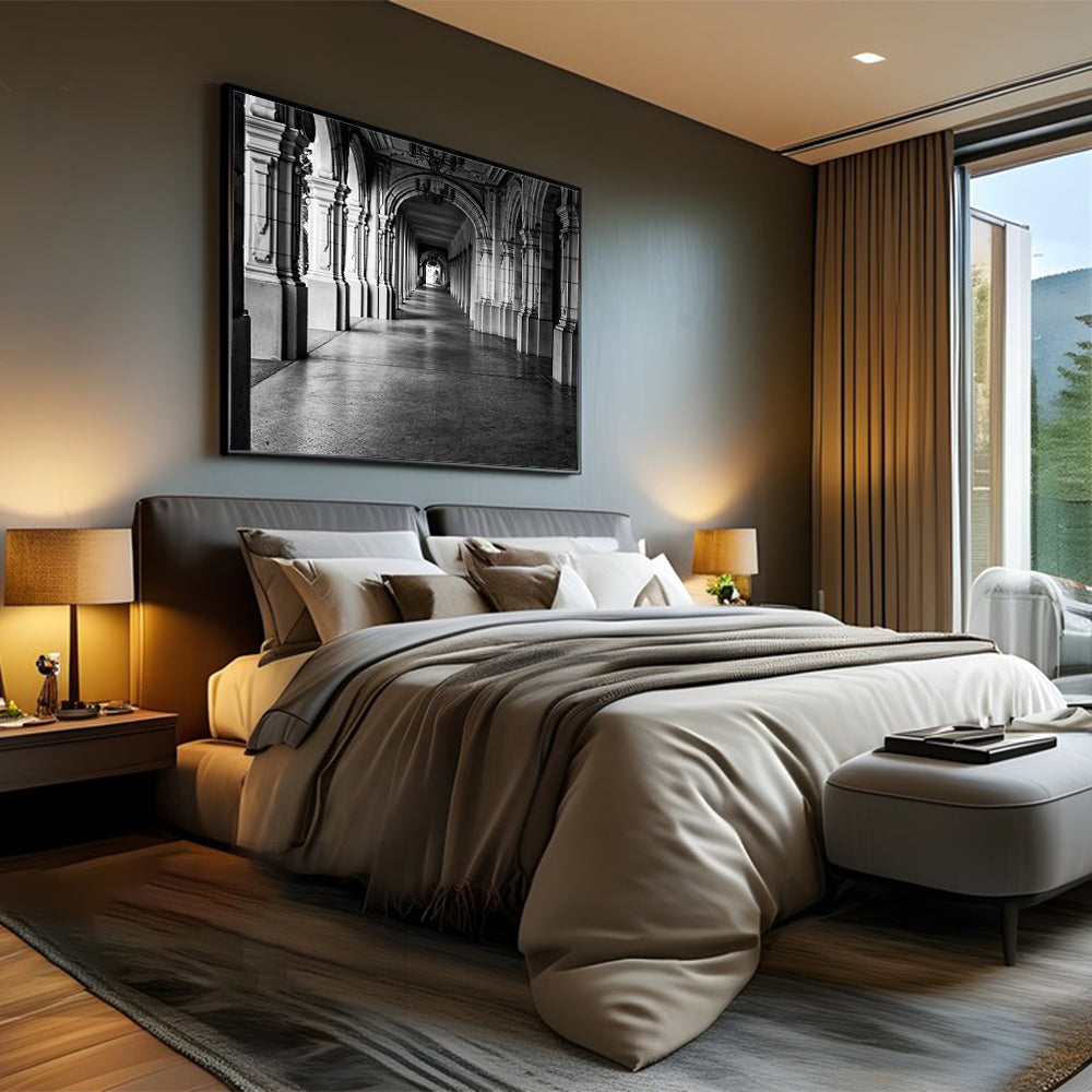 Timeless Corridor Canvas Wall Art
