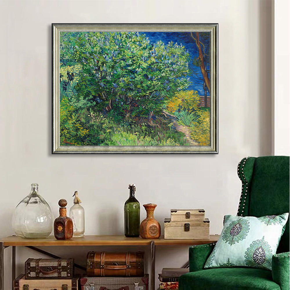 Lilac Bush By Vincent Van Gogh