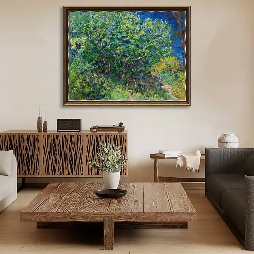 Lilac Bush By Vincent Van Gogh