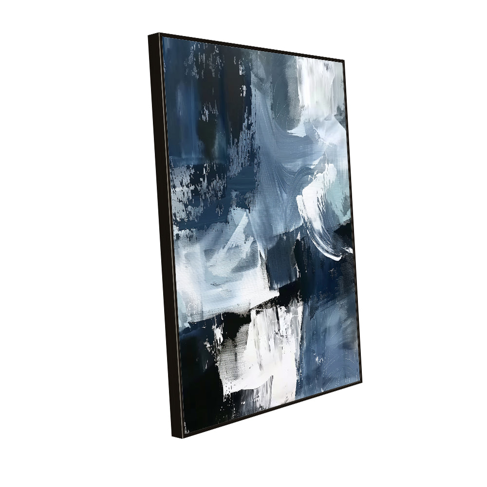 Modern Blue Canvas Wall Art