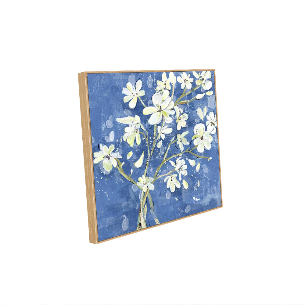 Midnight Blossom Canvas Wall Art