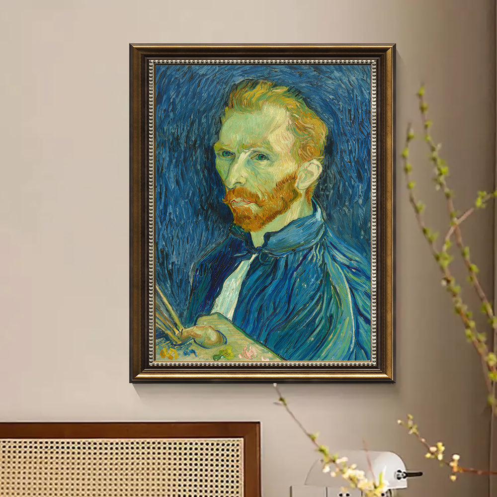 Self-Portrait With Bandaged Ear And Pipe By Vincent Van Gogh