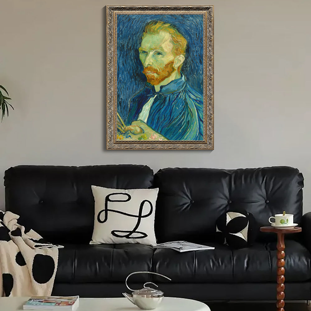 Self-Portrait With Bandaged Ear And Pipe By Vincent Van Gogh