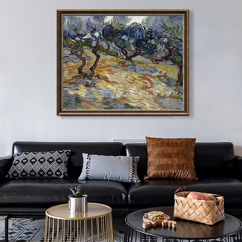 Olive Trees By Vincent Van Gogh