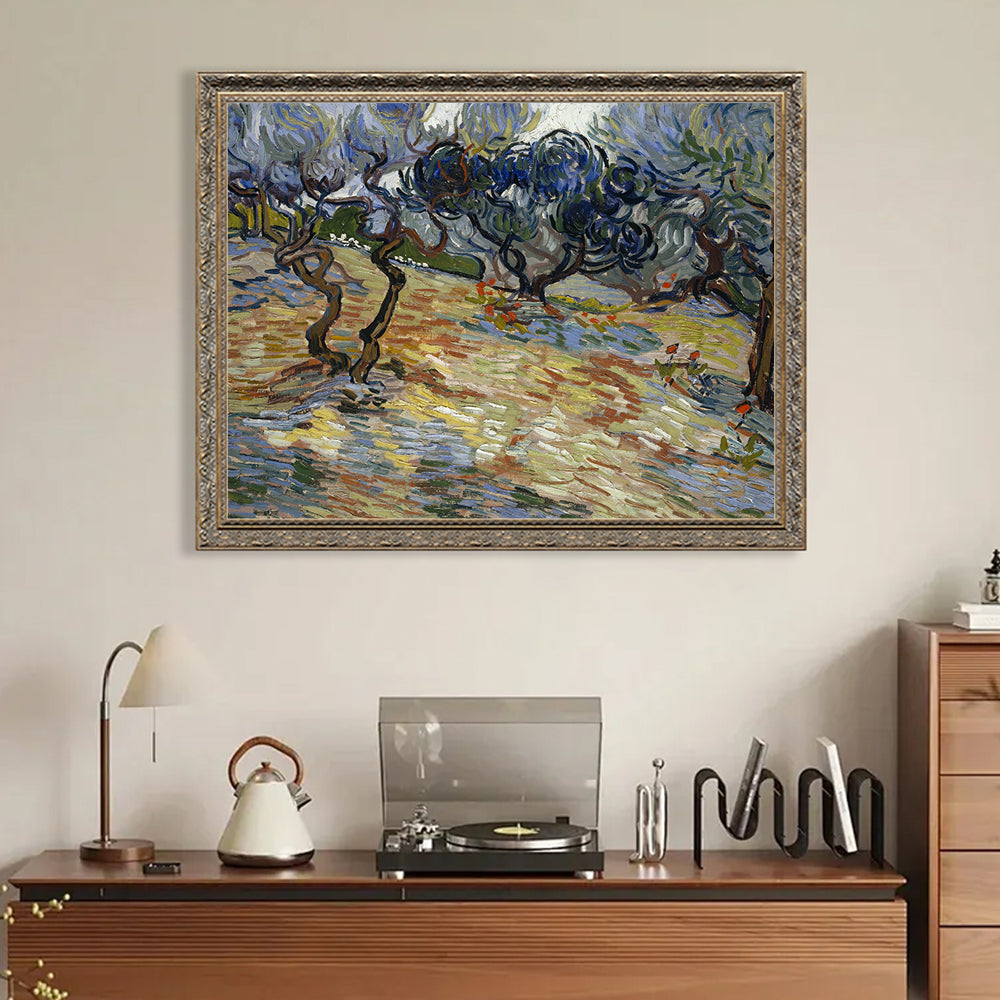 Olive Trees By Vincent Van Gogh