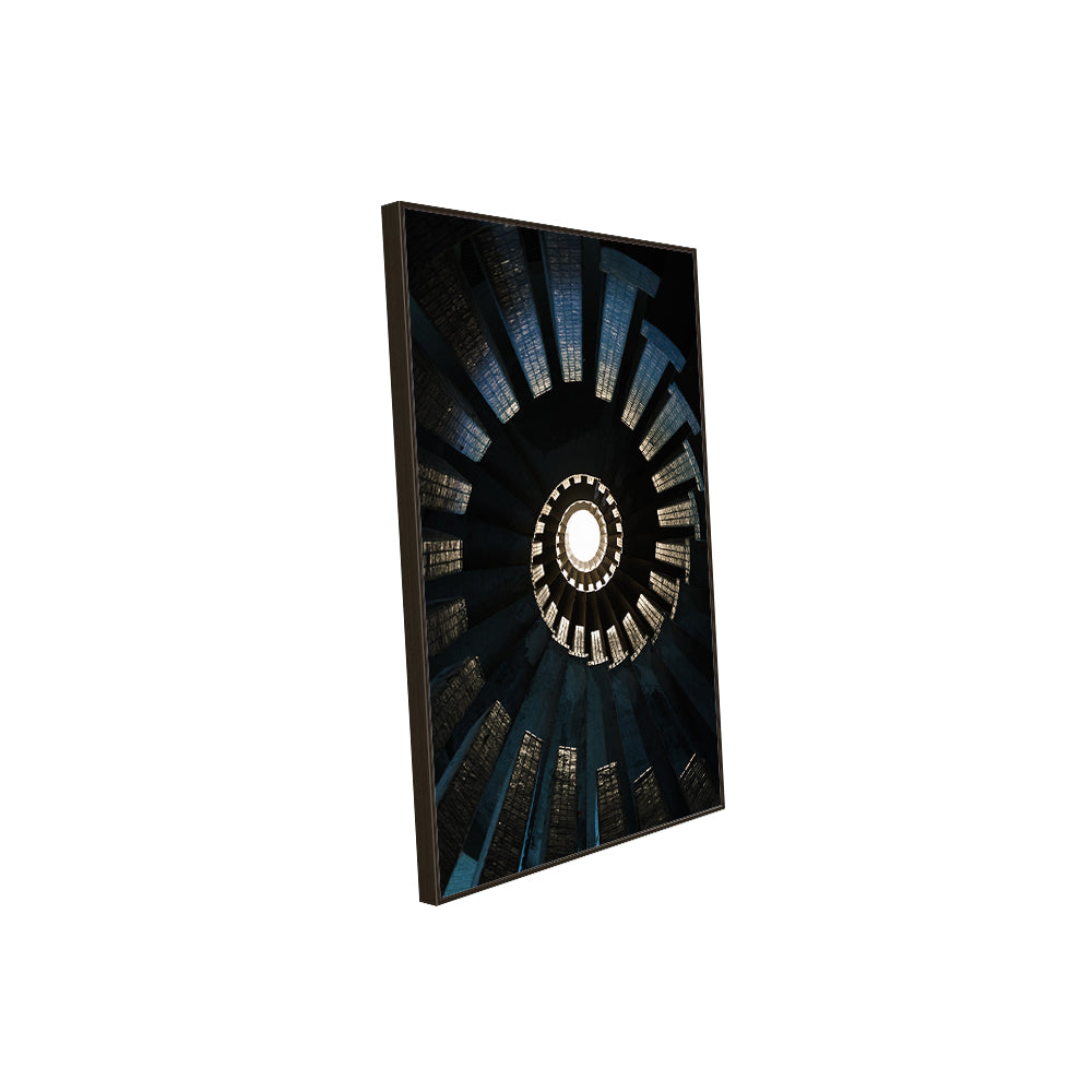 Captivating Spiral Illusion Canvas Wall Art