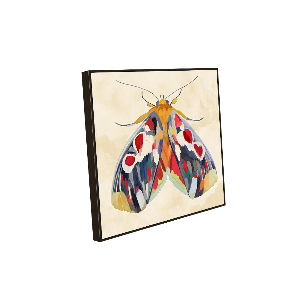 Vibrant Moth Canvas Wall Art