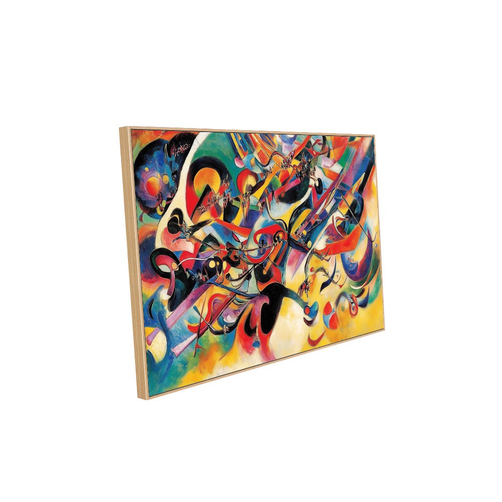 Canvas Wall Art - Explosion Of Color And Energy