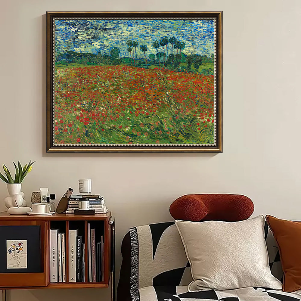 Poppy Field By Vincent Van Gogh