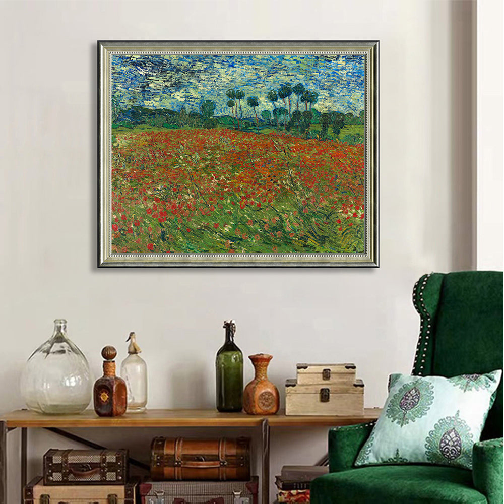 Poppy Field By Vincent Van Gogh