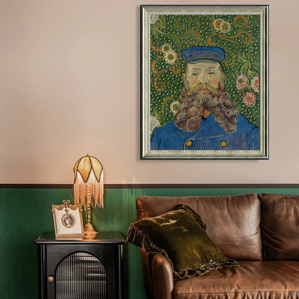 Portrait Of The Postman Joseph Roulin By Vincent Van Gogh