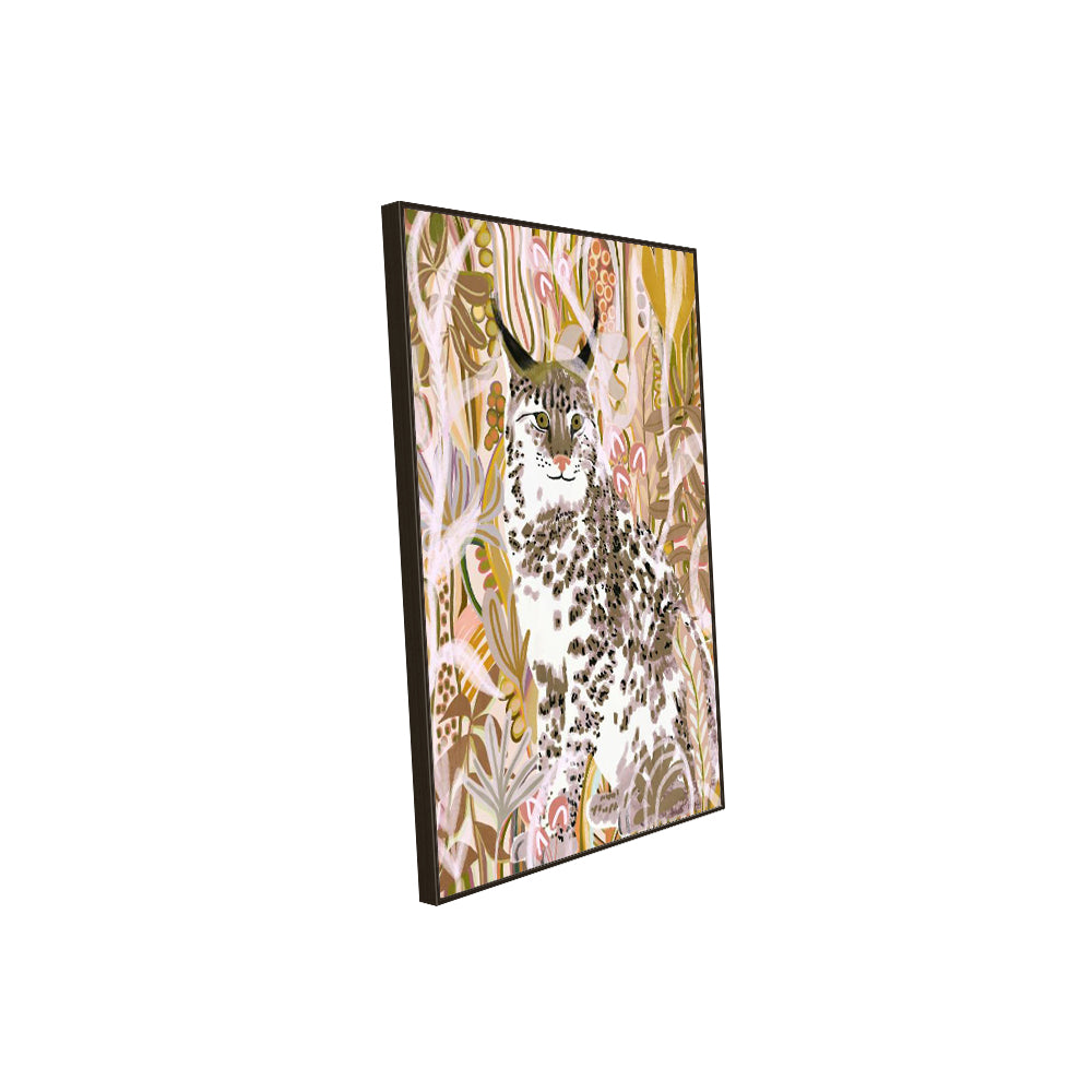 Nature-Inspired Wildlife Décor Lynx Canvas Wall Art