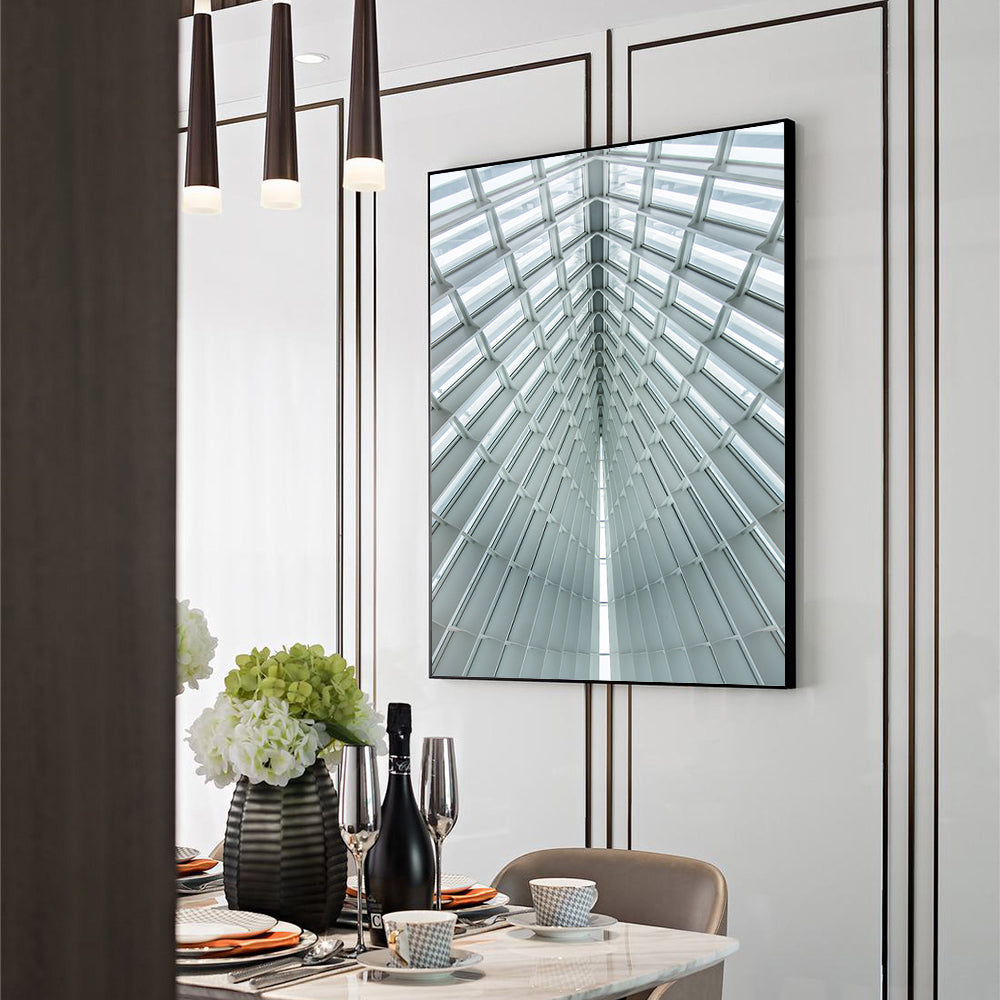 Modern Architectural - Futuristic Vaulted Ceiling Canvas Wall Art