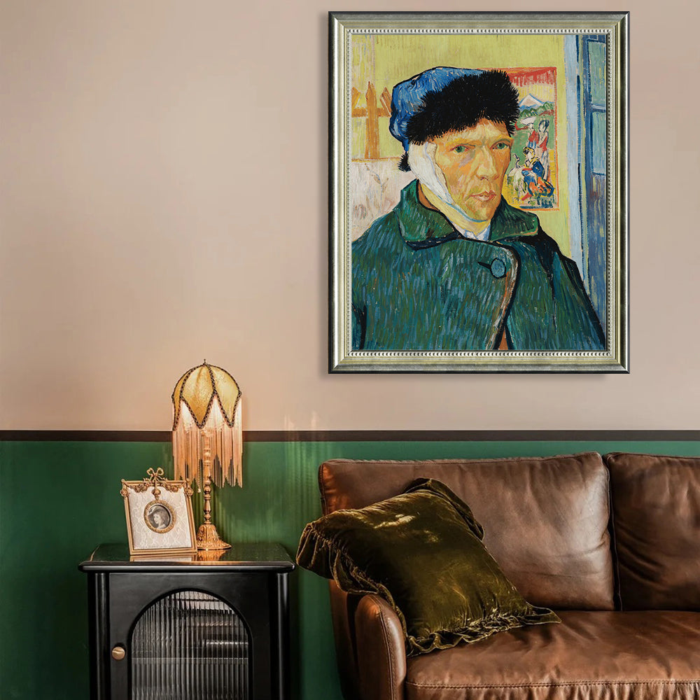 Self-Portrait With Bandaged Ear By Vincent Van Gogh