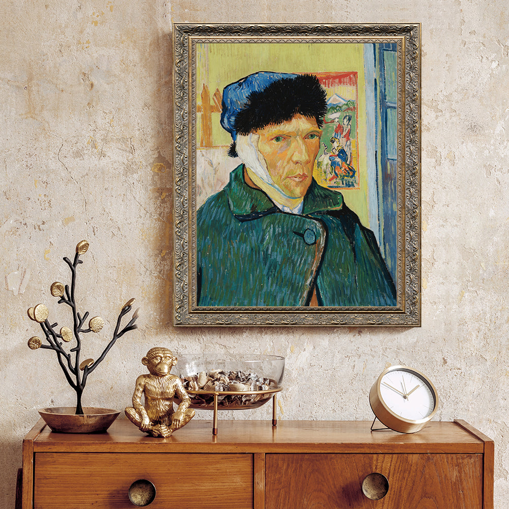 Self-Portrait With Bandaged Ear By Vincent Van Gogh
