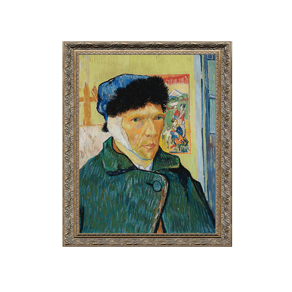 Self-Portrait With Bandaged Ear By Vincent Van Gogh