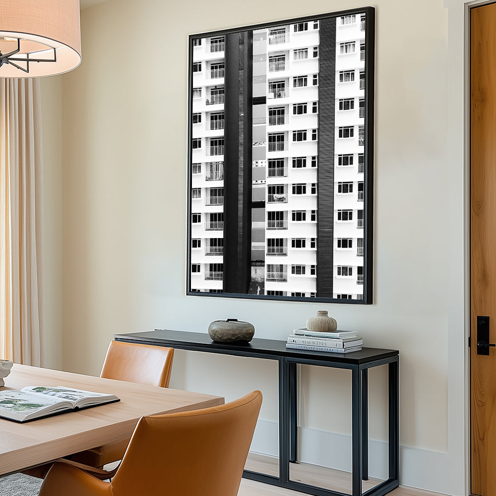 Modern Urban - Architectural Building Design Canvas Wall Art