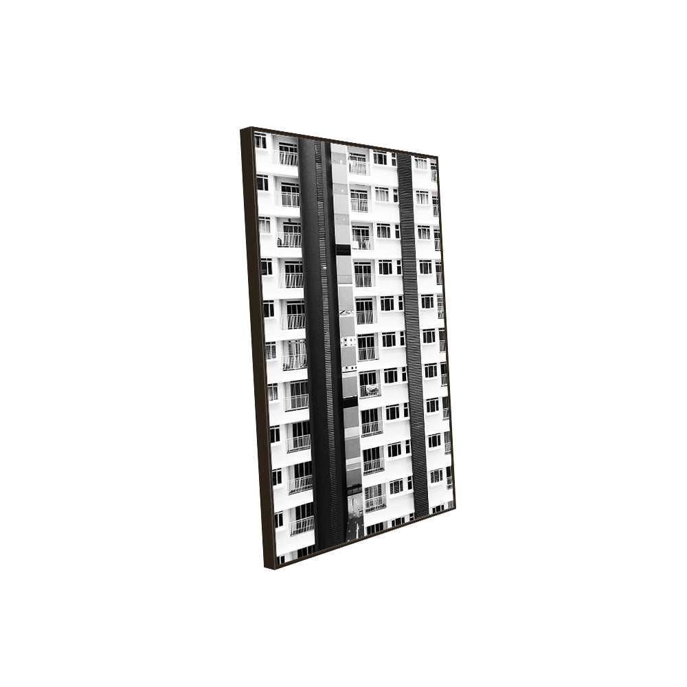 Modern Urban - Architectural Building Design Canvas Wall Art