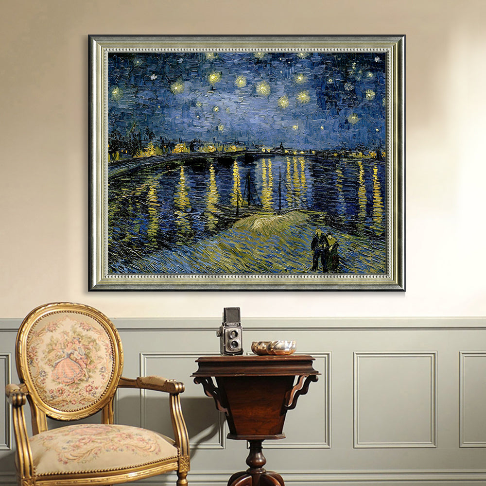 Starry Night Over The Rhone By Vincent Van Gogh