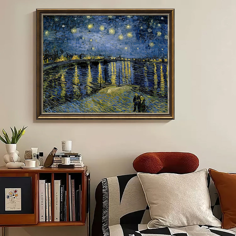 Starry Night Over The Rhone By Vincent Van Gogh