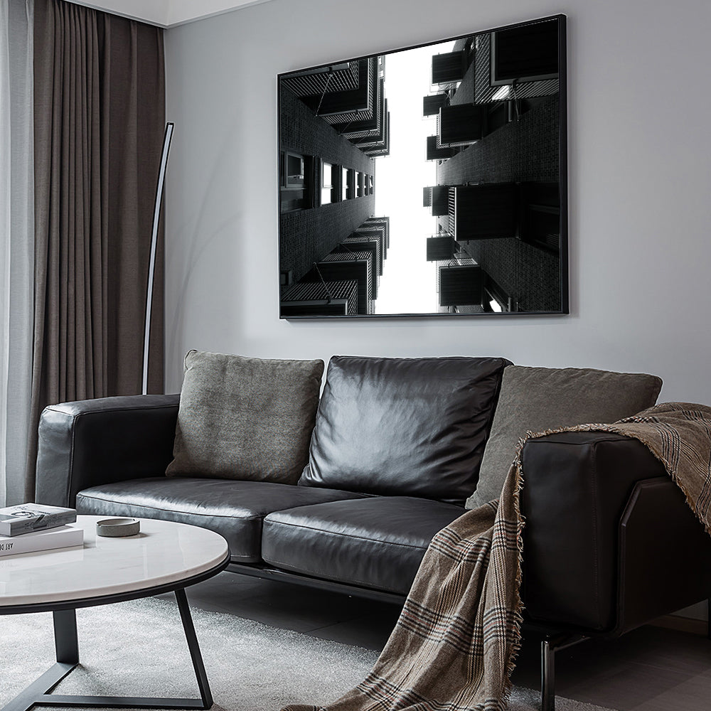 Urban Perspective: Modern Architectural Canvas Wall Art