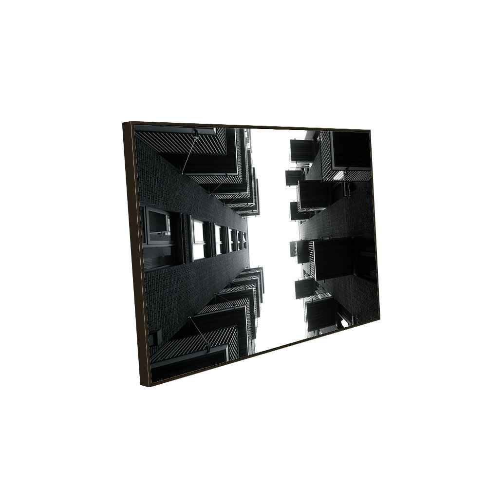 Urban Perspective: Modern Architectural Canvas Wall Art