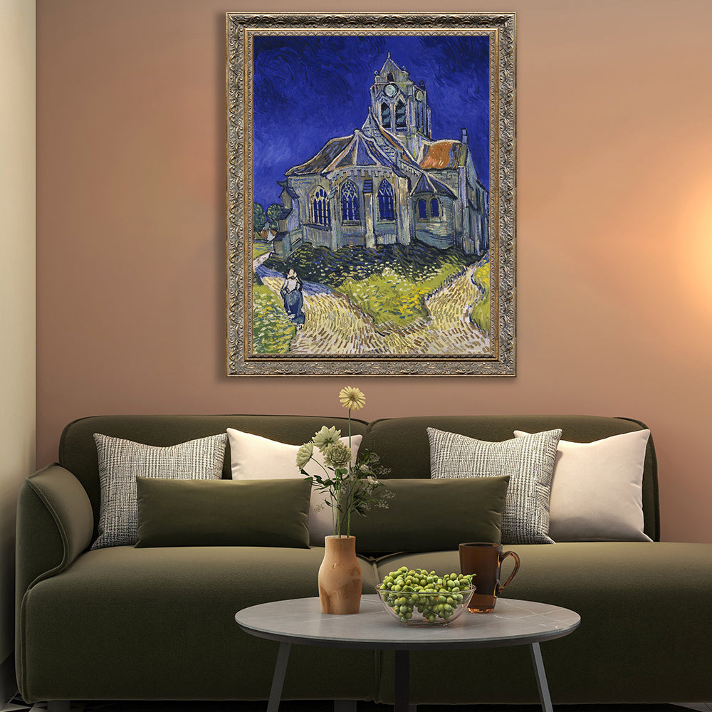 The Church At Auvers By Vincent Van Gogh