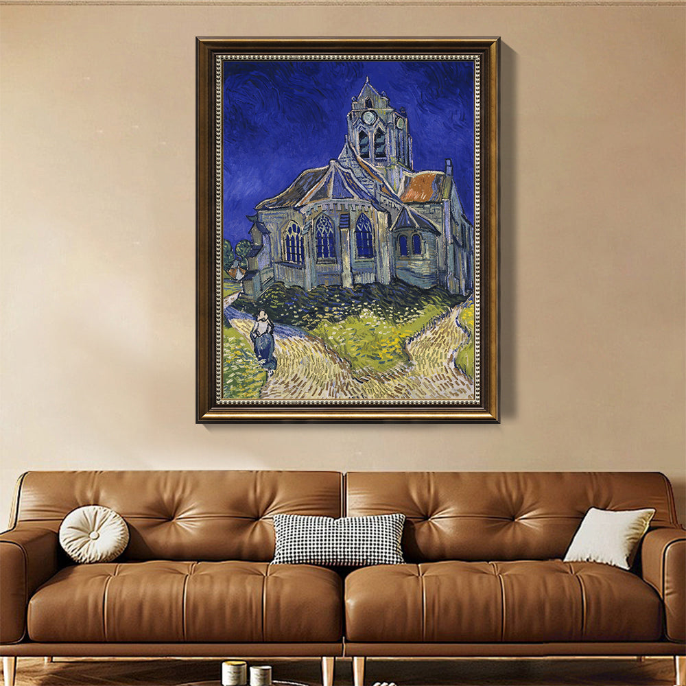 The Church At Auvers By Vincent Van Gogh