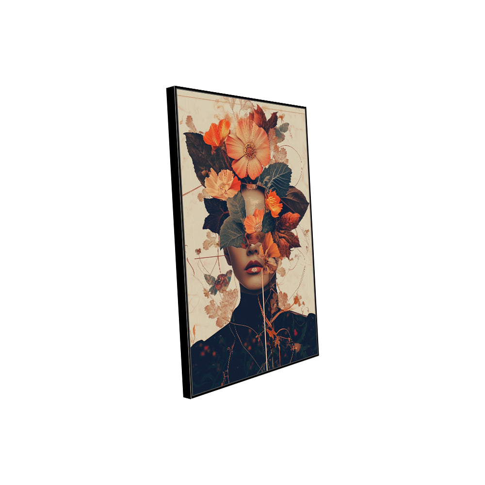 Mystic Botanica: Vintage-Inspired Canvas Art