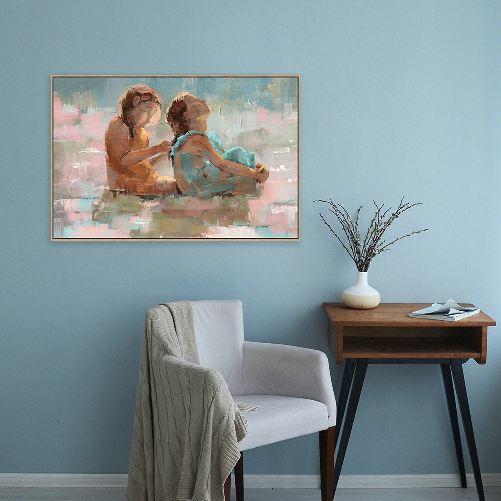 Cherished Childhood Moments Canvas Wall Art