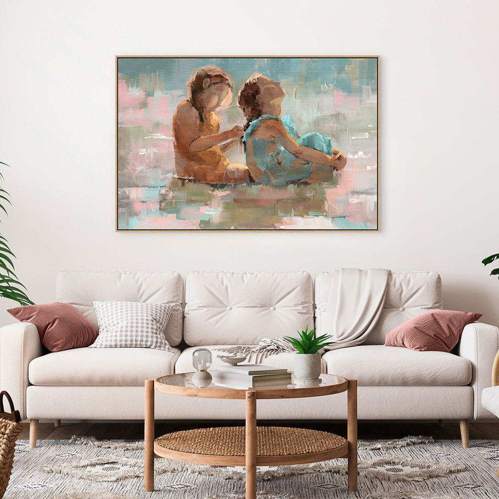 Cherished Childhood Moments Canvas Wall Art