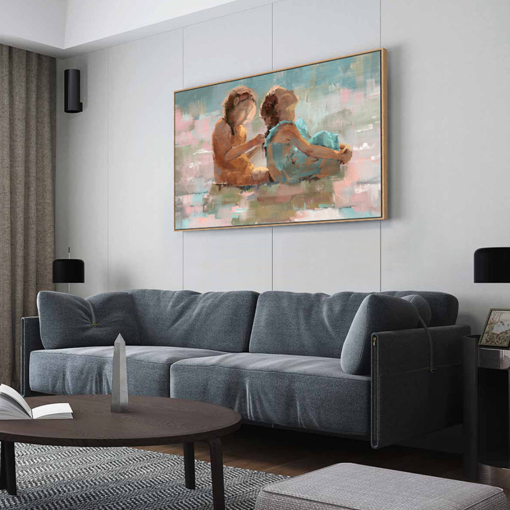 Cherished Childhood Moments Canvas Wall Art