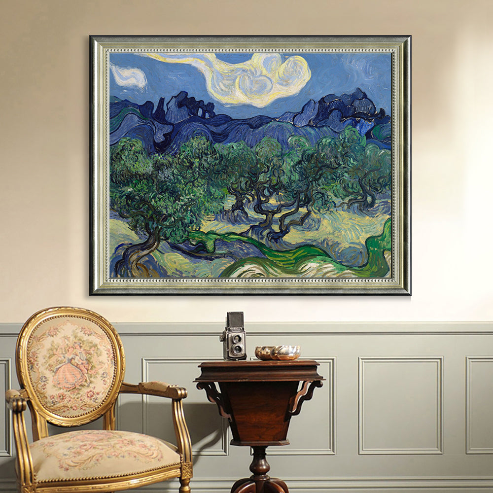 The Olive Trees By Vincent Van Gogh.