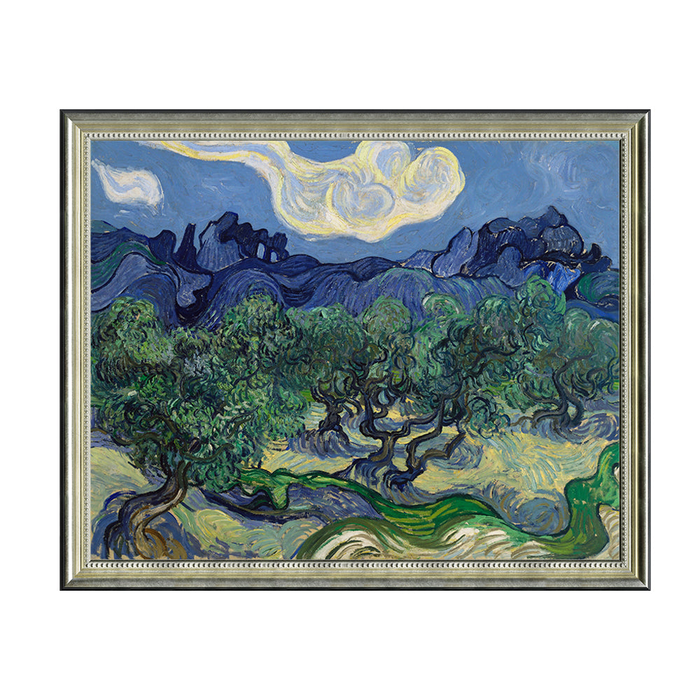 The Olive Trees By Vincent Van Gogh.