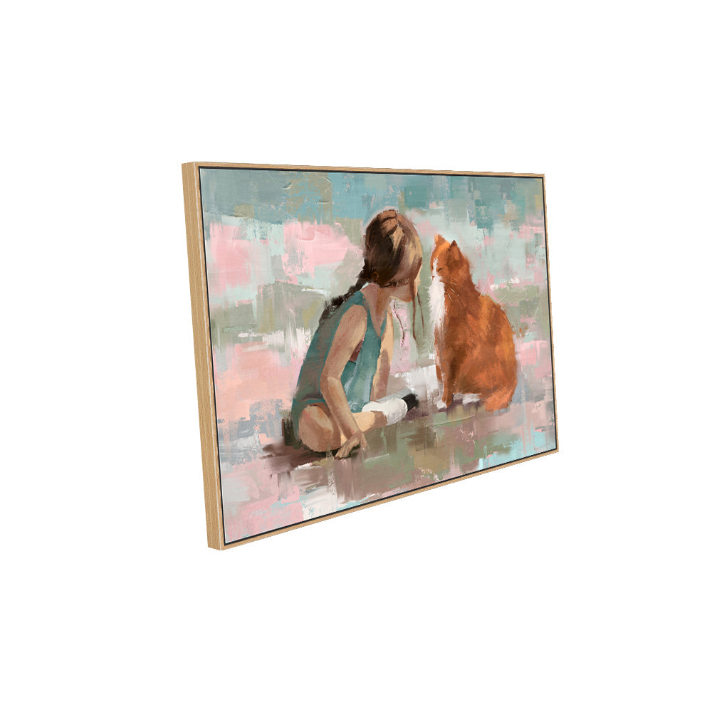 "Companions in Silence" Canvas Wall Art