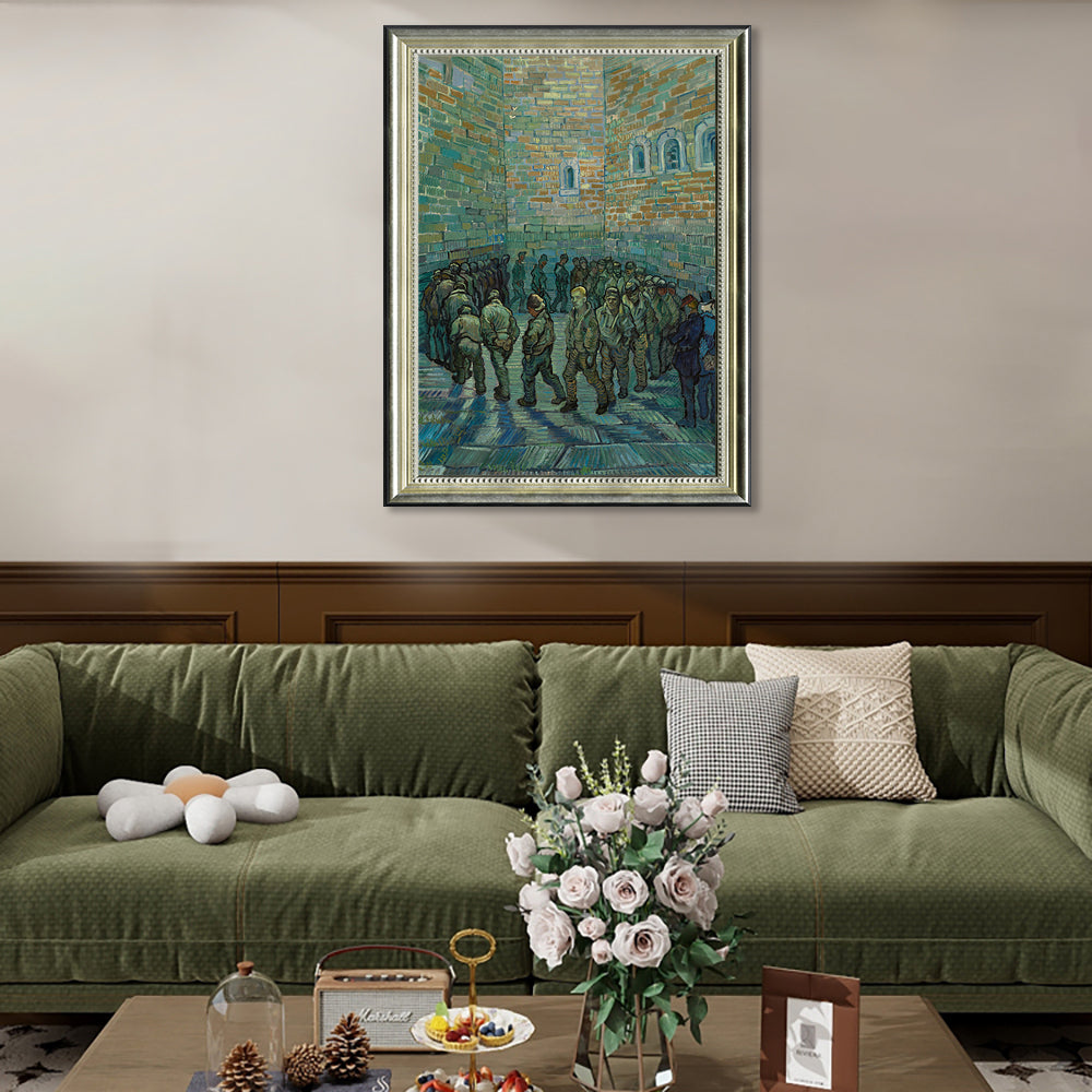 Prisoners' Round By Vincent Van Gogh