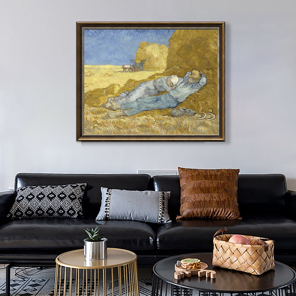 The Siesta By Vincent Van Gogh