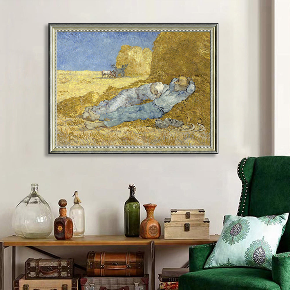 The Siesta By Vincent Van Gogh