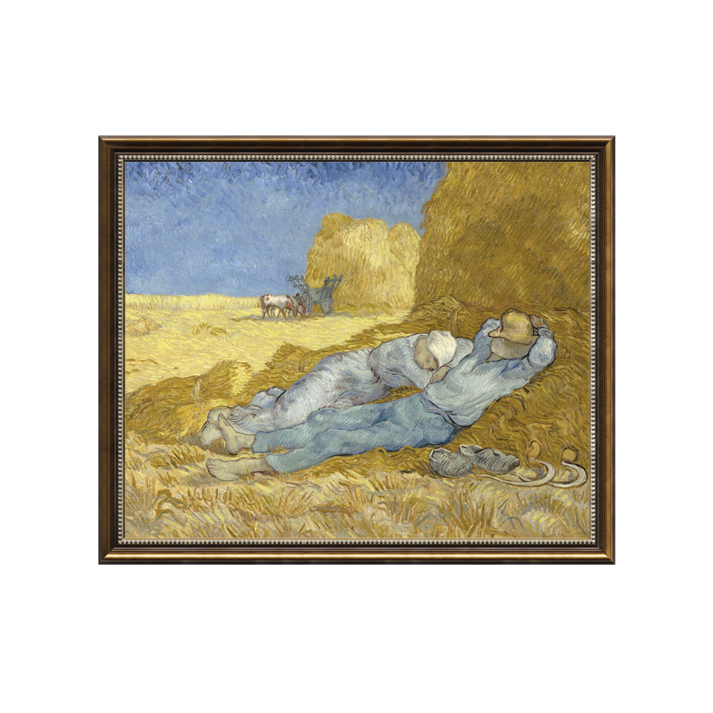 The Siesta By Vincent Van Gogh