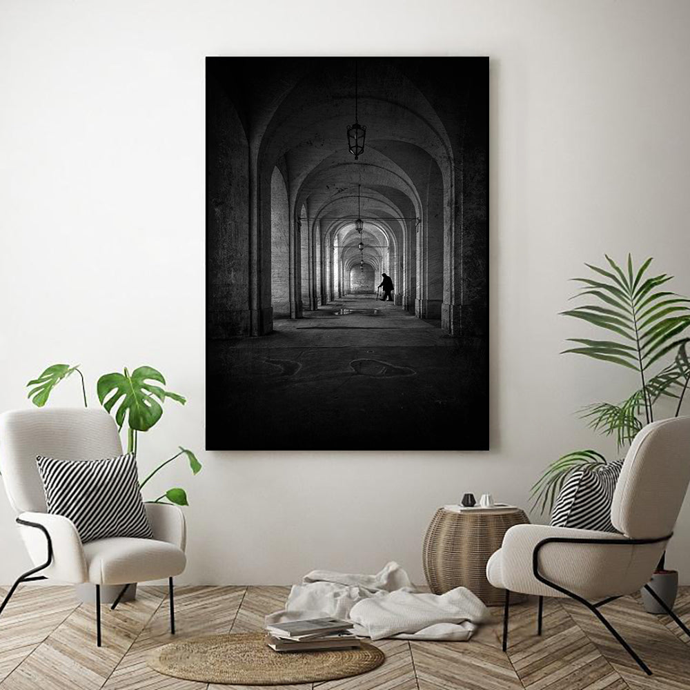 The Endless Passage Canvas Wall Art