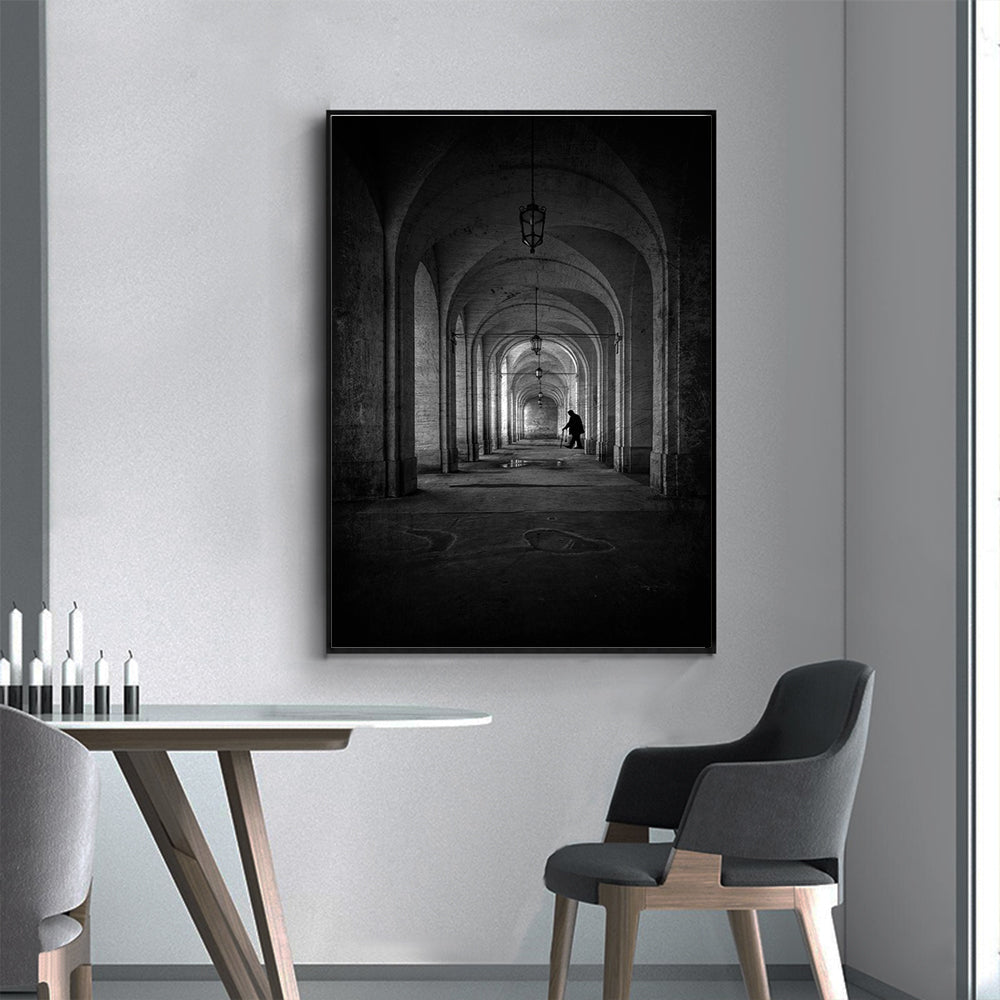 The Endless Passage Canvas Wall Art
