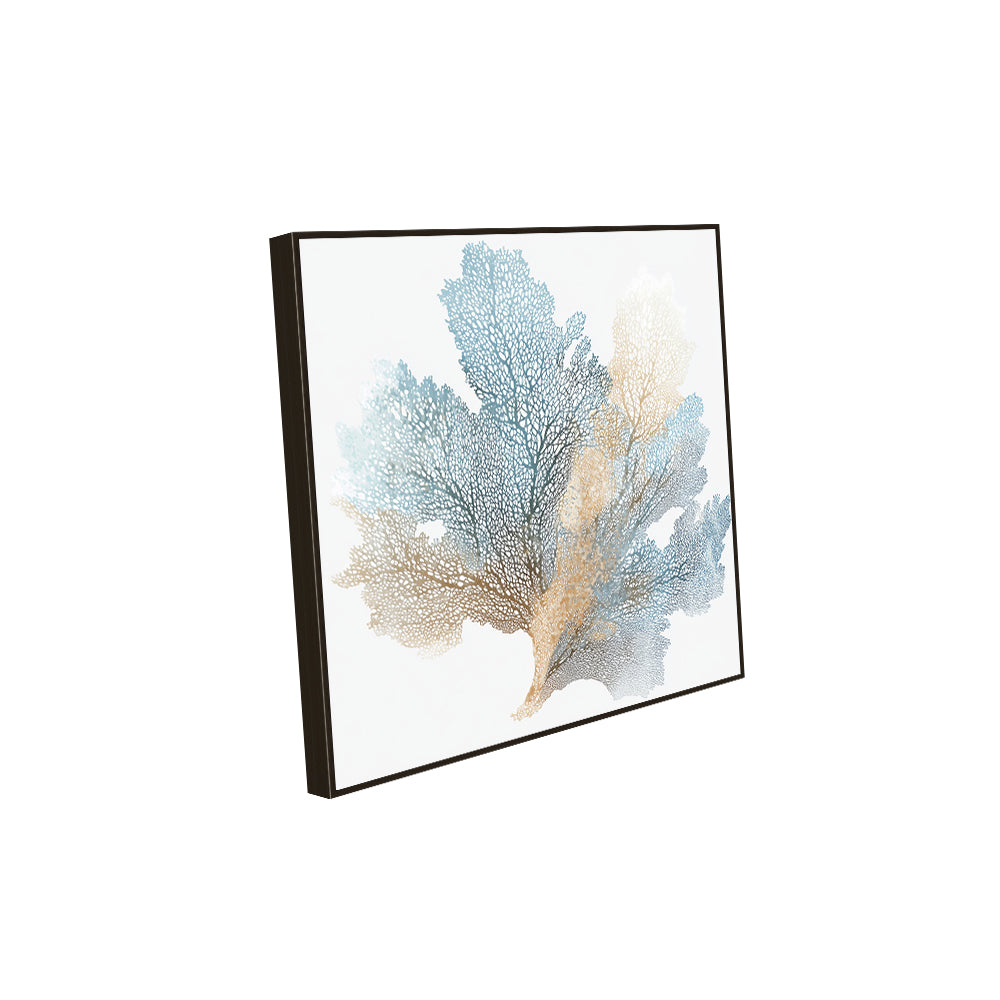 Elegant Sea Fan Coral Design-Canvas Wall Art