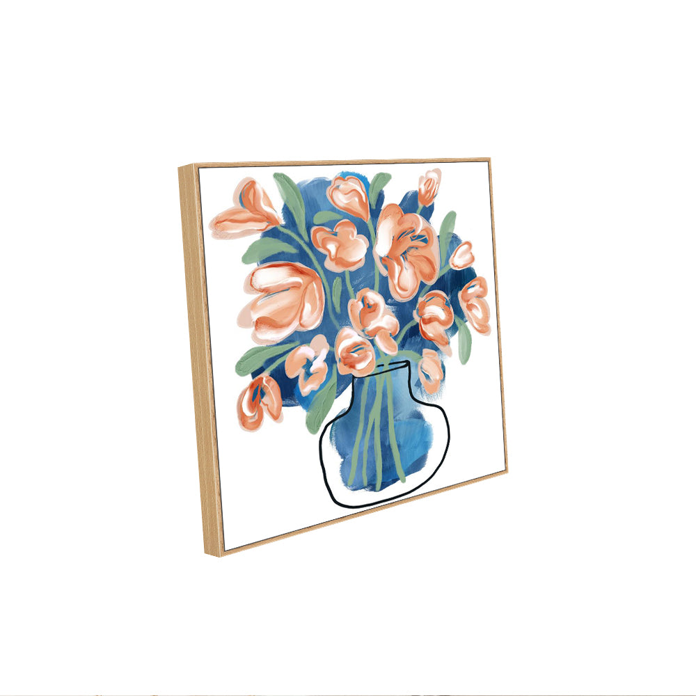 Modern Floral Home Décor Tulip Canvas Wall Art