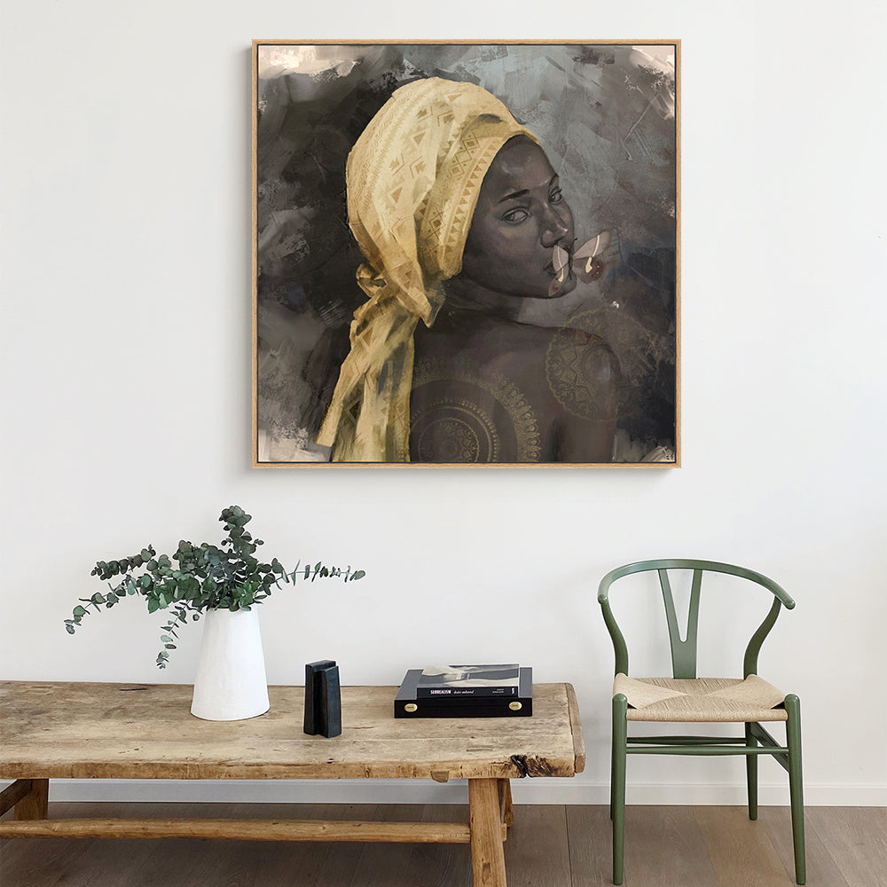 "Golden Heritage" Canvas Wall Art