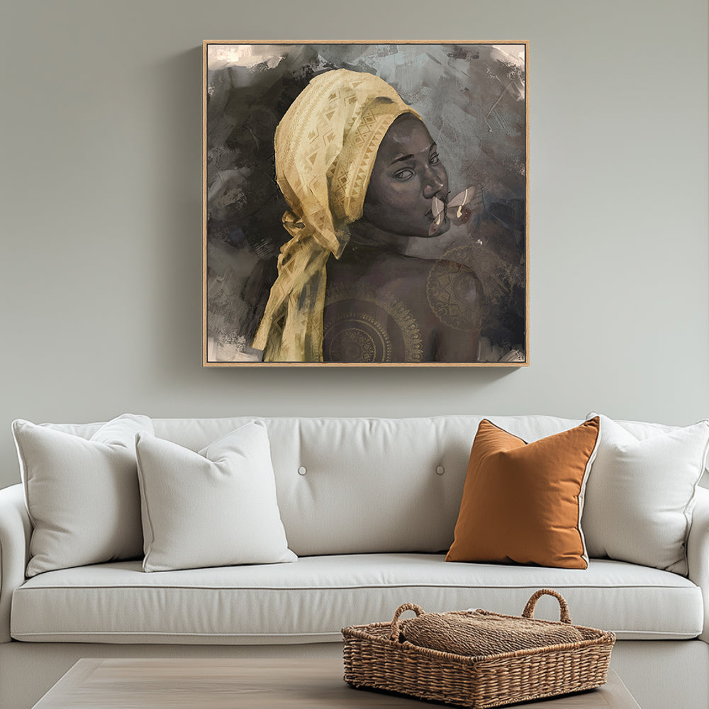 "Golden Heritage" Canvas Wall Art