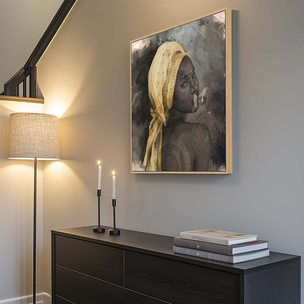 "Golden Heritage" Canvas Wall Art