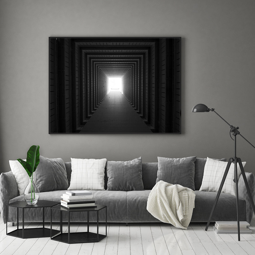 Portal Of Light Canvas Wall Art